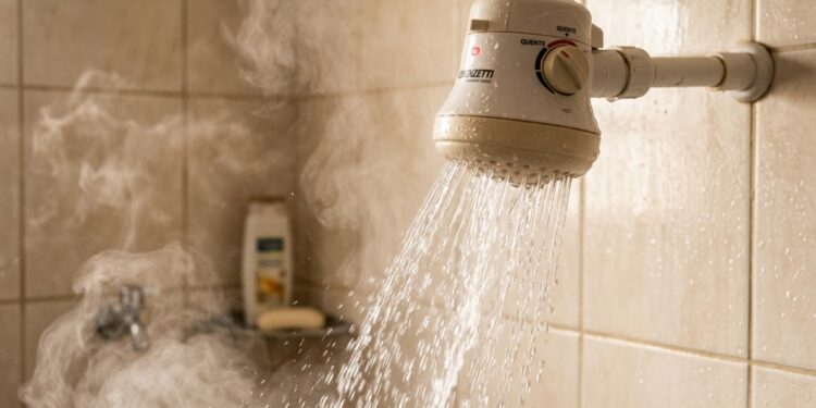 O chuveiro elétrico ligado por 8 minutos a 7.500 watts gasta o equivalente a deixar 75 lâmpadas LED acesas por 1 hora e reduzir o banho para 5 minutos economiza o suficiente para pagar o botijão de gás todo mês