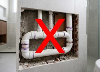 Adeus, cano de PVC aparente no banheiro: a tubulação PEX flexível que dispensa cola, solda e quase não vaza, e por que encanadores já preferem para reforma