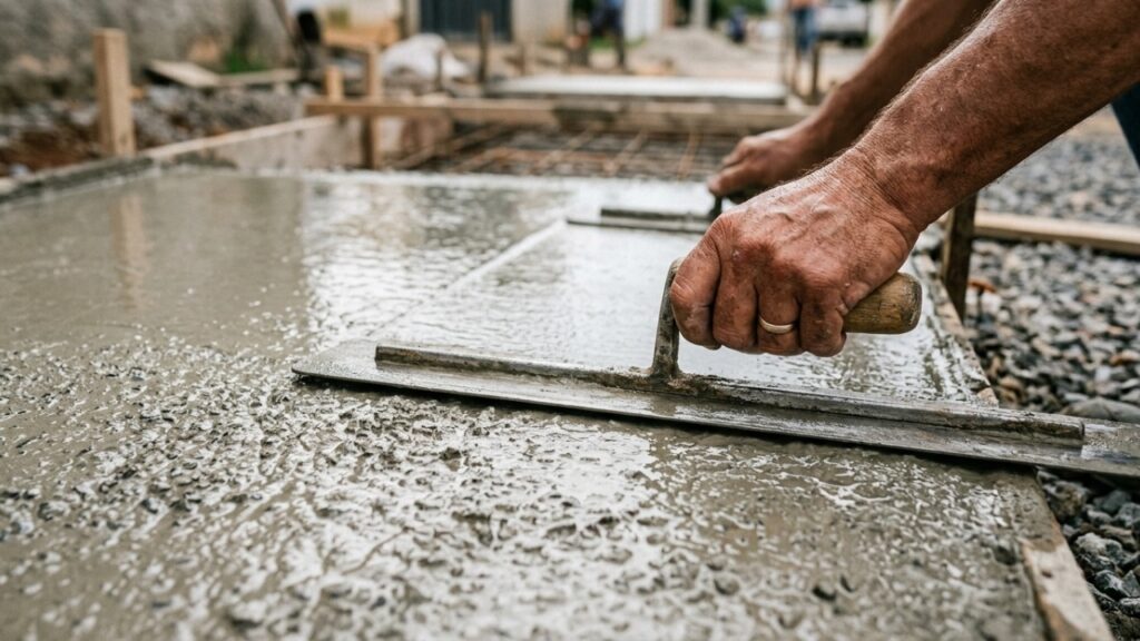 Como calcular quantos sacos de cimento e areia você precisa para fazer uma calçada de 20 metros quadrados: a proporção muda conforme a espessura, o tipo de solo e se o piso vai receber carro ou só pedestre