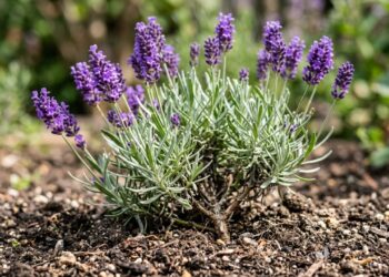 Por que misturar areia grossa na terra da lavanda melhora o desenvolvimento da planta