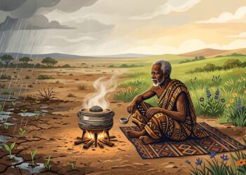 "A paciência pode cozinhar uma pedra", Provérbio africano: a pressa é inimiga de tudo que é sólido