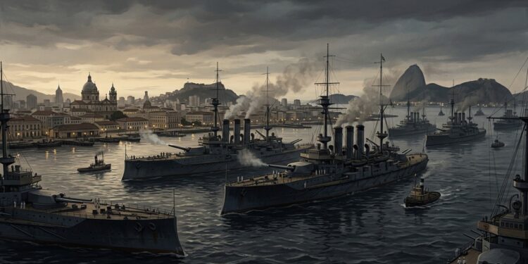 Em 1910, mais de 2 mil marinheiros tomaram alguns dos navios de guerra mais poderosos do Brasil, apontaram os canhões para o Rio de Janeiro e exigiram o fim das chicotadas usadas como punição dentro da Marinha, no episódio que ficou conhecido como Revolta da Chibata