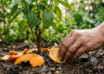 Por que colocar cascas de laranja perto das plantas pode ajudar a afastar alguns insetos do jardim