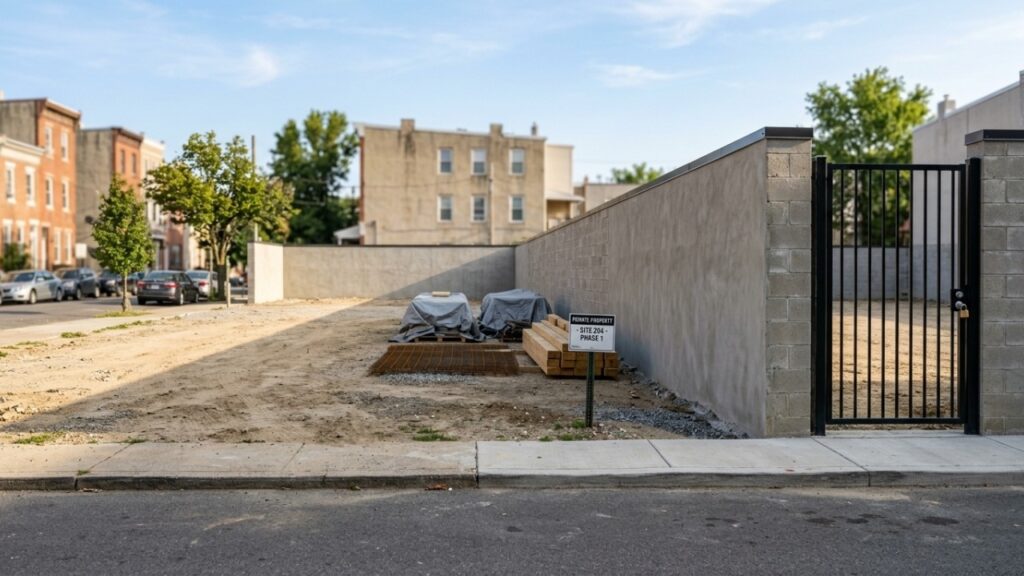 Quanto custa cercar um terreno de 300 m² com muro de alvenaria, cerca elétrica ou gradil e qual opção valoriza mais o imóvel na hora de vender