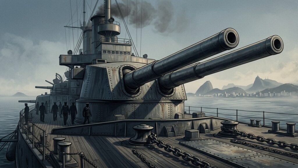 Em 1910, mais de 2 mil marinheiros tomaram alguns dos navios de guerra mais poderosos do Brasil, apontaram os canhões para o Rio de Janeiro e exigiram o fim das chicotadas usadas como punição dentro da Marinha, no episódio que ficou conhecido como Revolta da Chibata