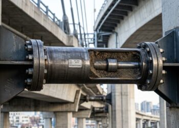 Engenheiros testam amortecedor que troca óleo por areia e pode proteger prédios e pontes por um custo menor