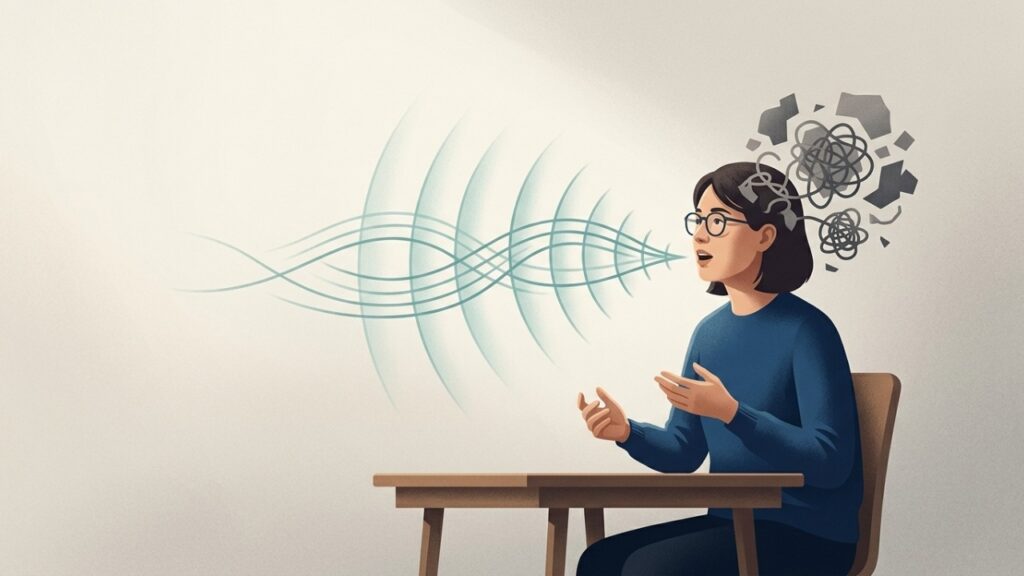O que significa quando uma pessoa fala sozinha em voz alta, de acordo com a psicologia?