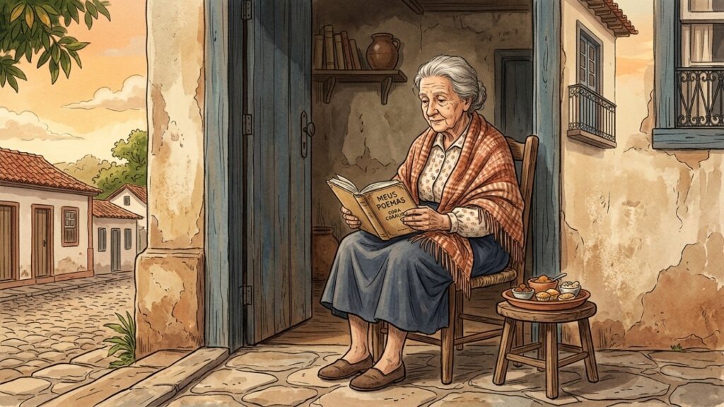 Cora Coralina, a poeta que vendeu doce na porta de casa até os 75 anos antes de publicar o primeiro livro: "Feliz aquele que transfere o que sabe e aprende o que ensina"