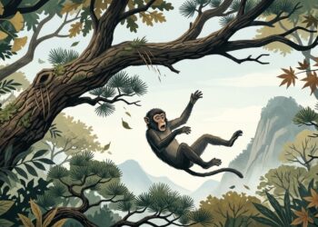 Provérbio tradicional coreano ensina que falhas pontuais acontecem mesmo com profissionais experientes - Imagem criada por inteligência artificial (ChatGPT / Olhar Digital)