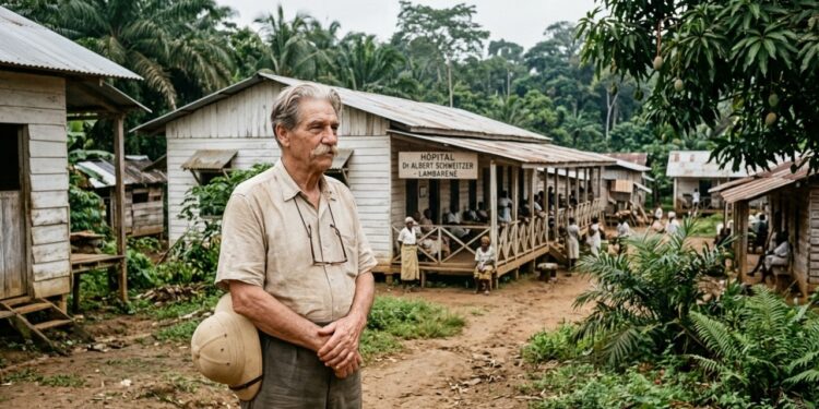 Albert Schweitzer, médico que largou tudo na Europa para abrir um hospital na selva africana: "O exemplo não é a melhor forma de ensinar, é a única", a frase do homem que trocou a fama pela floresta e ganhou o Nobel da Paz