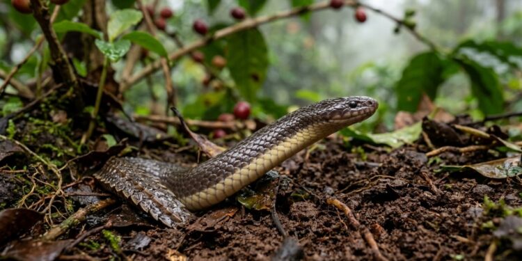 Cobra encontrada em plantação de café passa 10 anos sem identificação e é reconhecida como nova espécie