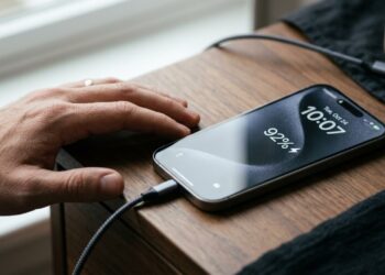 Um erro que encurta a vida do celular: qual o percentual certo para colocar e tirar da tomada?