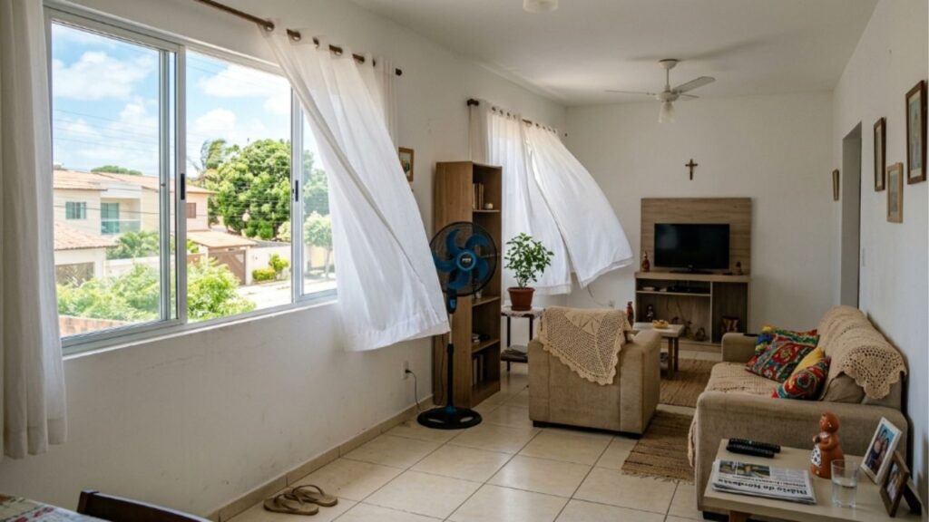 A cidade do Nordeste onde o vento é tão forte que os moradores aprenderam a gerar energia, secar roupa e resfriar a casa sem gastar um real