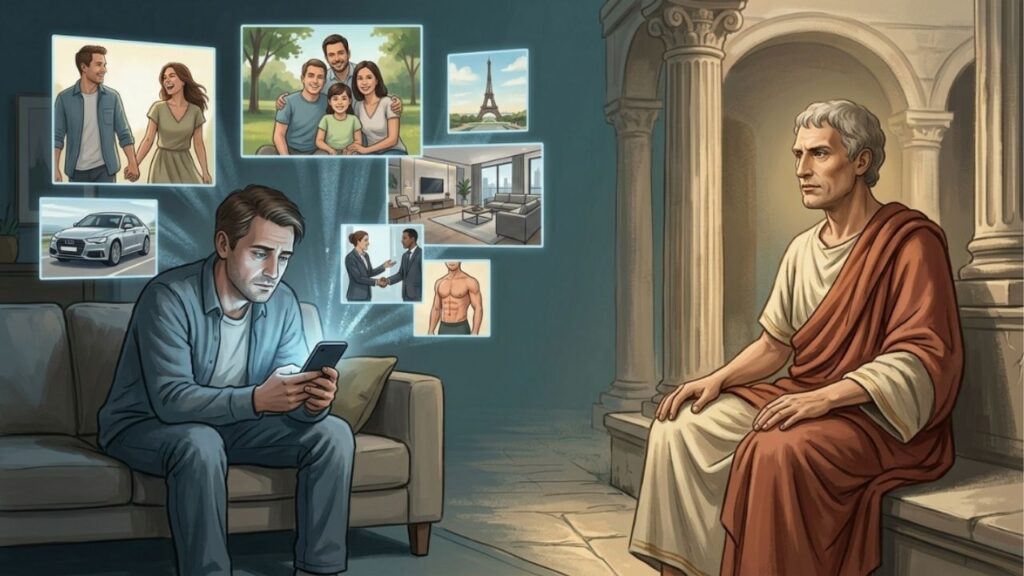 Epicteto, filósofo estoico: “Não são as coisas ruins que nos perturbam de fato, mas sim os nossos próprios julgamentos desesperados sobre cada uma” — a reflexão que explica por que abandonar todas as comparações de internet é a única salvação após os 30