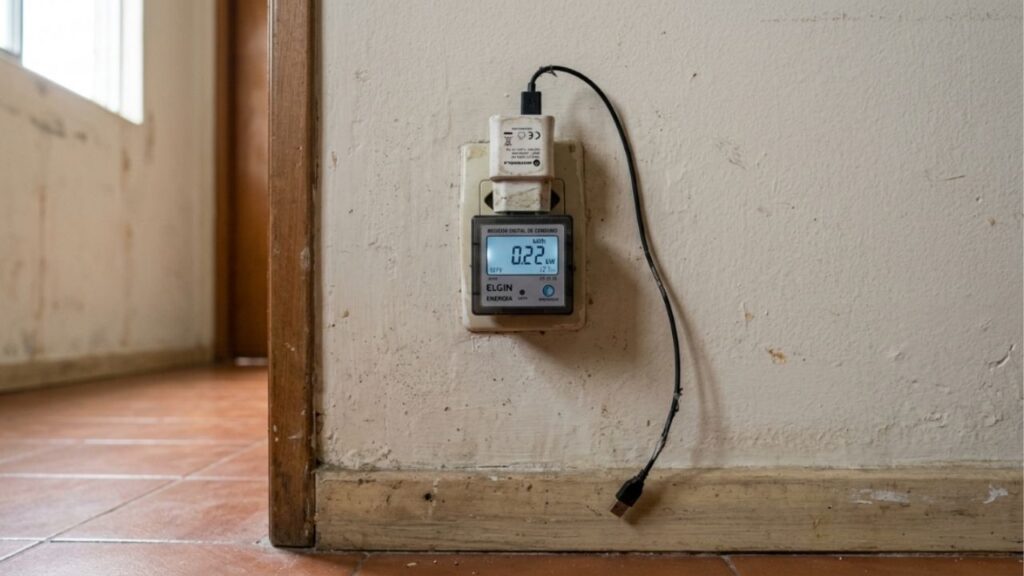 O modo longo de espera na TV moderna ligada na parede todos os dias desperdiça aos poucos toda a mesma grande energia vital de várias luzes esquecidas e desligar de fato paga toda a taxa de limpeza mínima do seu lixo real