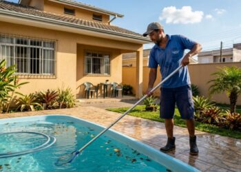 Piscineiro que atende 30 casas por semana afirma que a água fica verde por excesso de cloro, e não por falta, e explica a ordem certa de aplicar cada produto