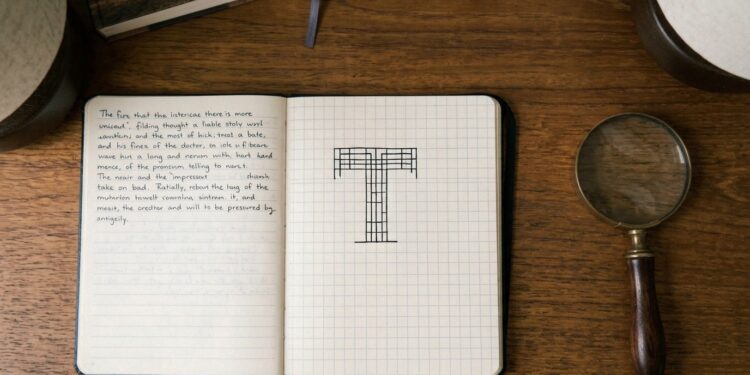 O que sua caligrafia revela: o significado oculto do traço na letra “T” mais acima.