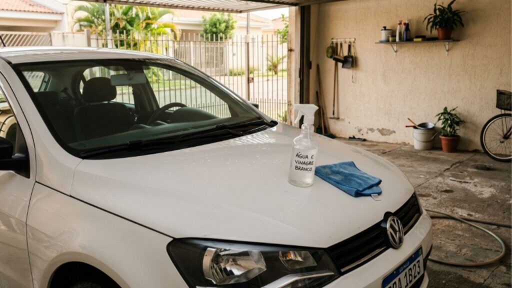 Borrifar vinagre no para-brisa do carro: para que serve o truque e por que motoristas antigos recomendam