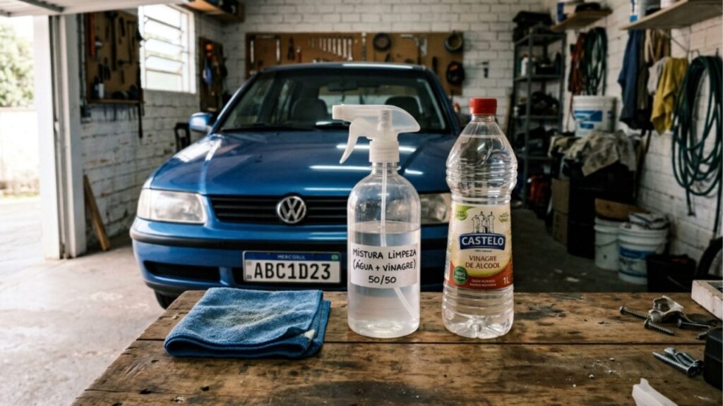 Borrifar vinagre no para-brisa do carro: para que serve o truque e por que motoristas antigos recomendam