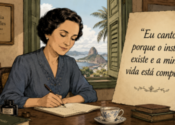 Cecília Meireles sobre envelhecer: "Eu canto porque o instante existe e a minha vida está completa", a reflexão que quem já perdeu alguém próximo carrega como oração silenciosa