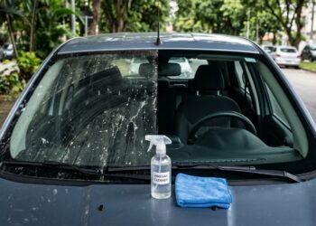 Borrifar vinagre no para-brisa do carro: para que serve e por que é recomendado
