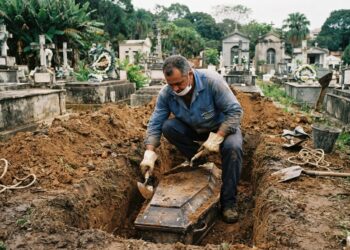 Coveiro de cemitério municipal há 30 anos conta o que os exumadores encontram nos jazigos depois de 3 anos, e por que a lei brasileira exige esse prazo mínimo