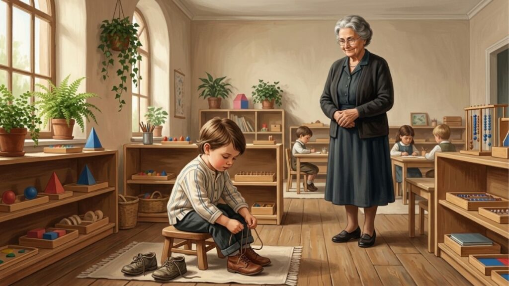 Maria Montessori, educadora italiana: “Nunca ajude uma criança em uma tarefa na qual ela sinta que pode ter sucesso”, a frase de 1900 que ainda divide pais e professores
