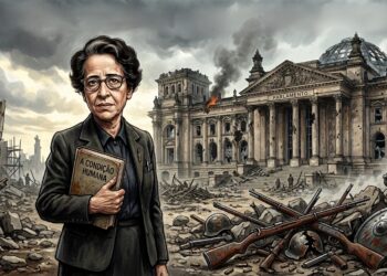 Hannah Arendt :“A violência pode destruir o poder, mas é incapaz de criá-lo.”