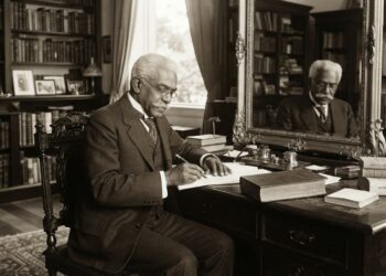 Machado de Assis, escritor que nasceu no Morro do Livramento e se tornou o maior nome da literatura brasileira: "Cada criatura humana traz duas almas consigo: uma que olha de dentro para fora, outra que olha de fora para dentro", a frase que explica por que a pessoa que o mundo vê nunca é a mesma que se olha no espelho
