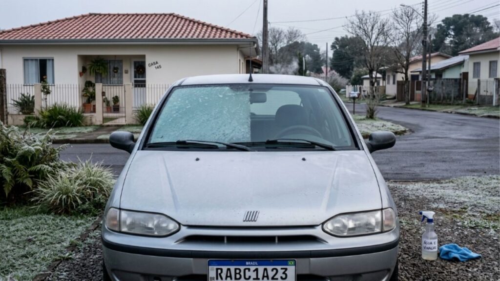 Borrifar vinagre no para-brisa do carro: para que serve o truque e em quais dias ele realmente faz diferença