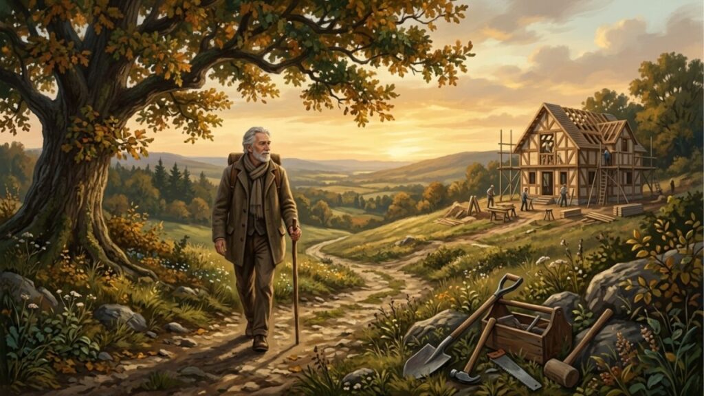 O que significa essa frase: “Não construa uma casa aos 50, não plante uma árvore aos 60 e não costure roupas aos 70”?