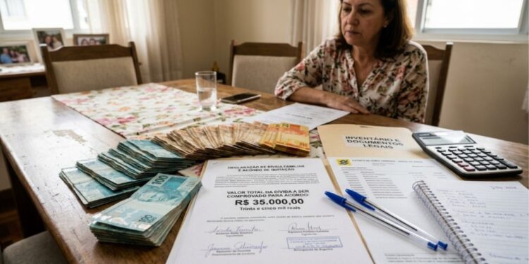 Neto usa R$ 35 mil de rescisão para limpar nome do avô, não registra acordo e juiz impede cobrança na herança