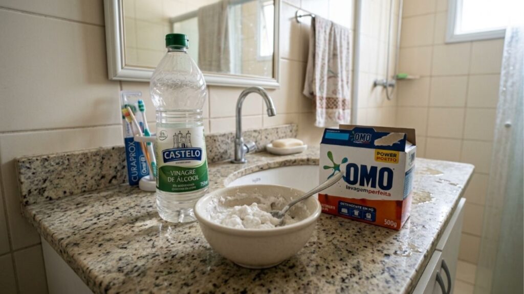 O truque usado por encanadores experientes para remover o calcário das torneiras em segundos e sem esforço