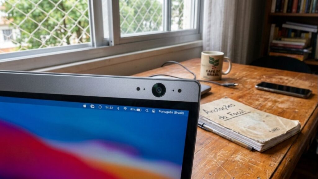 Para que serve aquele furinho ao lado da câmera do notebook que ninguém nunca usa?