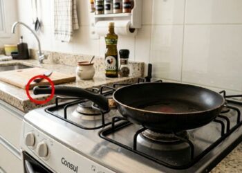 Para que serve o pequeno furo no cabo da panela e por que ele resolve um problema na hora de cozinhar