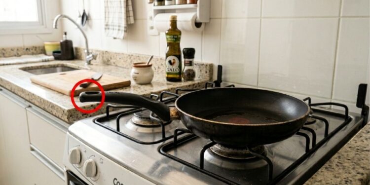 Para que serve o pequeno furo no cabo da panela e por que ele resolve um problema na hora de cozinhar