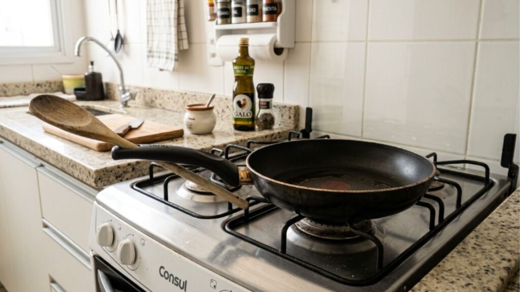 Para que serve o pequeno furo no cabo da panela e por que ele resolve um problema na hora de cozinhar