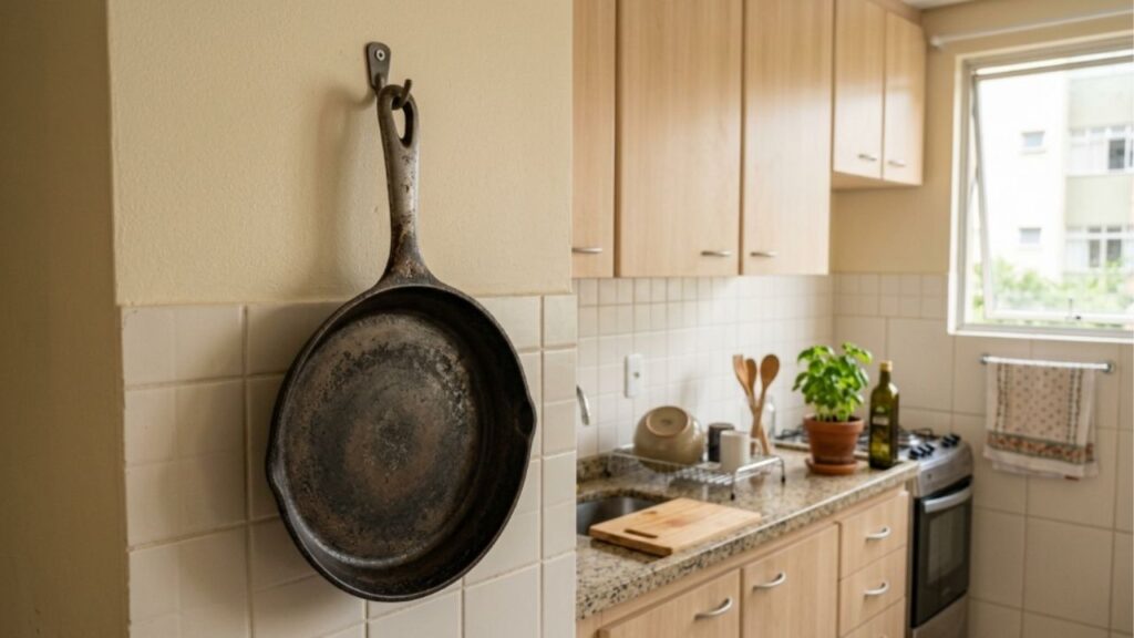 Para que serve o pequeno furo no cabo da panela e por que ele resolve um problema na hora de cozinhar