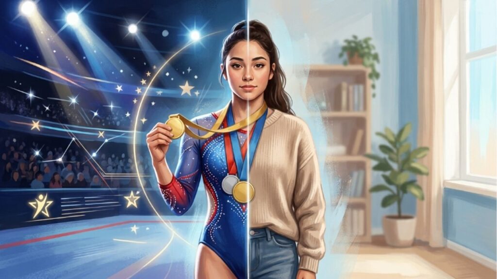 Reflexão do dia de Simone Biles: "Sou um ser humano com sentimentos, não só uma atleta" — o que isso ensina sobre saúde mental