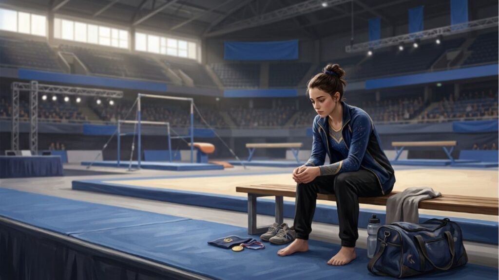 Reflexão do dia de Simone Biles: "Sou um ser humano com sentimentos, não só uma atleta" — o que isso ensina sobre saúde mental