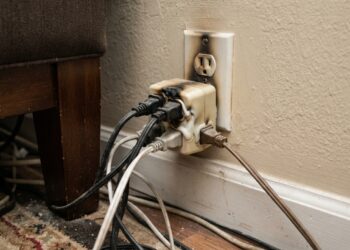 Eletricista de condomínio repete sempre o mesmo alerta: o fio do chuveiro ligado direto na tomada sem disjuntor exclusivo é a causa número 1 de incêndio em apartamento, extensão de 10 ampères com três aparelhos de 20 derrete o plugue por dentro sem fumaça visível, e benjamin com mais de dois aparelhos ligados é bomba-relógio atrás do móvel