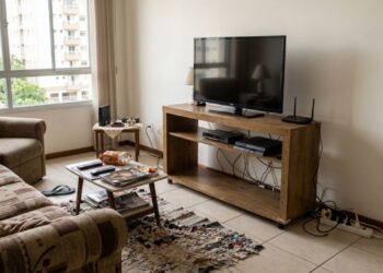 Bombeiro civil que vistoria prédios residenciais afirma que o maior foco de incêndio não é o fogão nem o chuveiro, é a régua de tomadas atrás da TV, e explica a regra dos 2.500 watts que ninguém segue