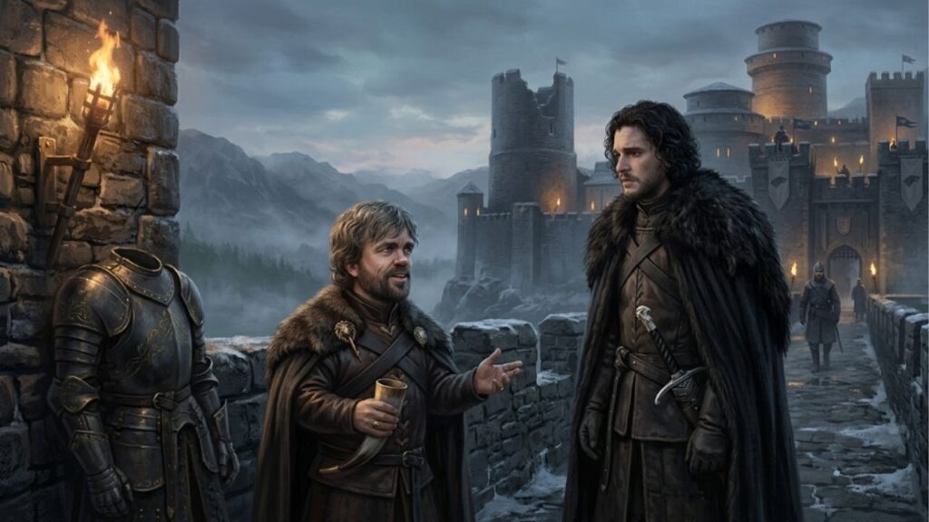 Tyrion Lannister, em Game of Thrones, sobre usar o que é visto como fraqueza como sua maior arma, a frase que quem já foi subestimado no trabalho grava na memória