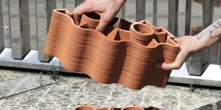 Tijolo impresso em 3D usa água e energia solar para refrescar pontos da cidade em até 9 °C