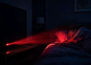 A pequena luz que parece inofensiva e envia um sinal oculto ao cérebro durante a noite