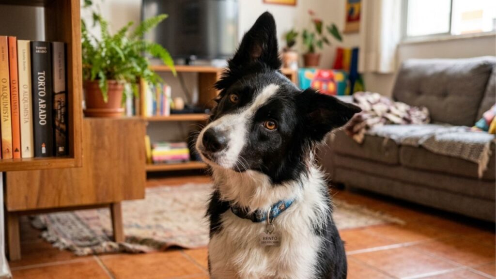 Veterinários afirmam: o cachorro que vira a cabeça de lado quando o dono fala não está confuso, está ajustando a orelha para localizar a palavra que já reconhece