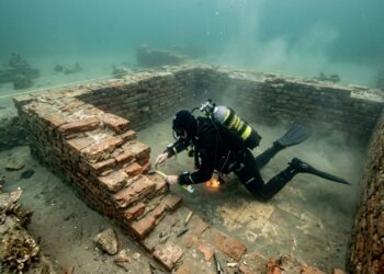 Cisterna romana filtrava água com areia e seixos há quase dois milênios - Imagem criada por inteligência artificial (ChatGPT / Olhar Digital)