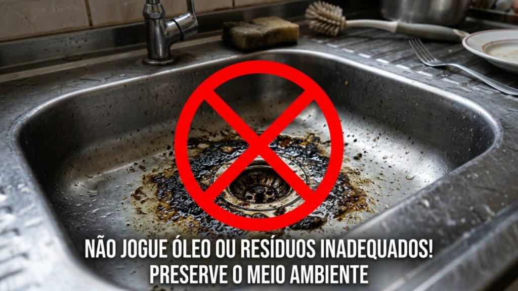 Coloque uma garrafa de água virada para baixo na pia: entenda por que esse truque vale a pena