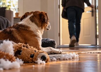 Veterinários afirmam: o cão que late quando você sai de casa não está com raiva, está sinalizando ansiedade de separação e há três respostas comuns que pioram o quadro