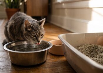 Veterinários alertam: o gato que passa a beber muito mais água de uma semana para a outra costuma estar avisando de um problema nos rins, e o sinal aparece meses antes de qualquer outro sintoma